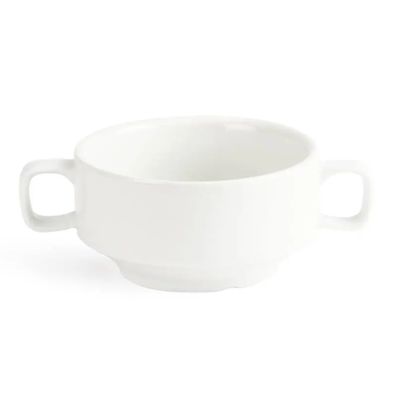 Soepkop - Olympia Wit Porselein - 420 ml - 6 Stuks Dagaanbieding