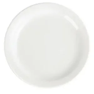 Bord Smalle Rand - Olympia Wit Porselein - 230mm - 12 Stuks Shop Nu