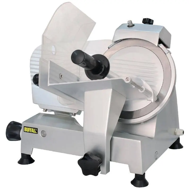Vleessnijmachine Aluminium 120W - Geïntegreerde Messenslijper - 22cm Mes Direct Verzonden