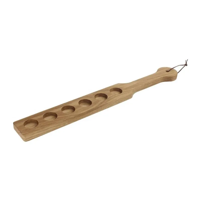 Direct Beschikbaar Serveerplank hout voor shotglazen - 50x6x(H)2cm