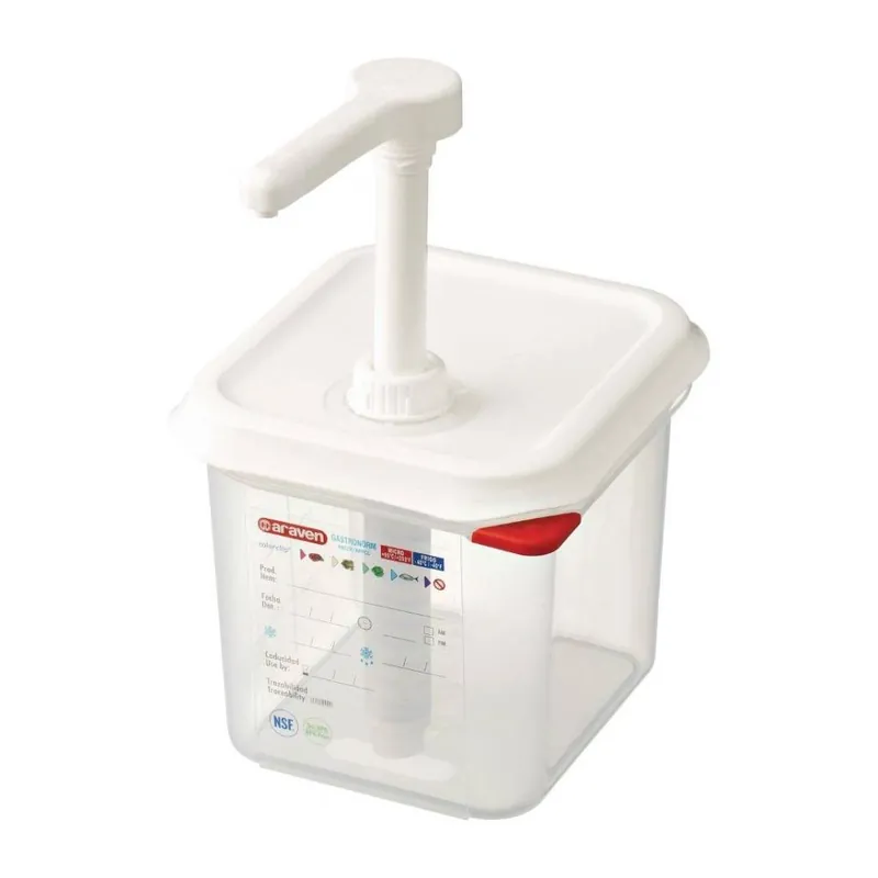 Nu Kopen Sausdispenser GN 1/6 transparant - 2,6Liter