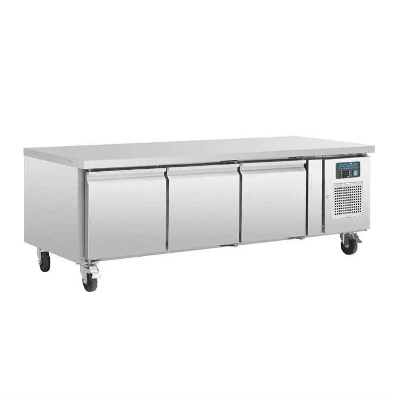 Lage Koelwerkbank 3-Deurs - 317 Liter - 179,5x70x(H)65cm Direct Verzonden