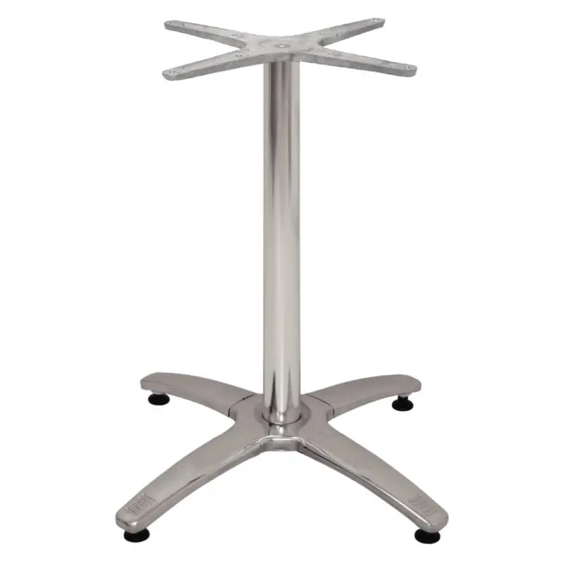 Gratis Retour Tafelpoot Aluminium - Universeel - Hoog 68cm - voor tafelbladen tot 800mm Ø of (B)