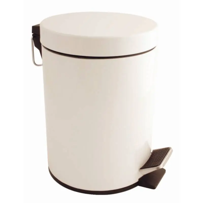 Seizoensaanbieding Pedaalemmer Wit - 5 Liter