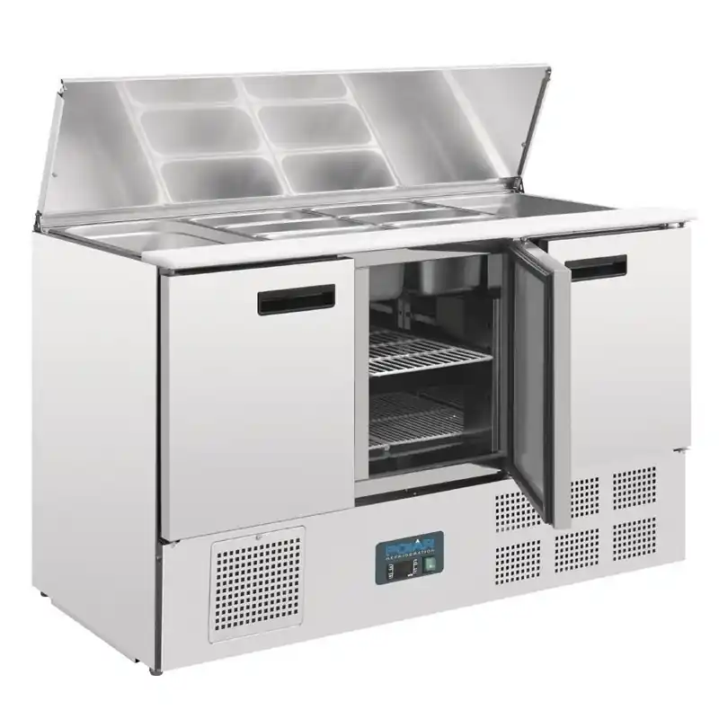 Saladette 3-Deurs - 137x70x(h)85cm Koop Online