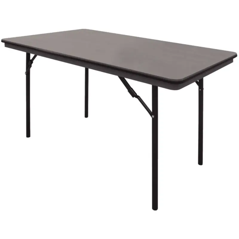 Tafel met Inklapbare Poten - Sterk Kunststof - 75(h)x122(b)x61(d) cm Aanbieding