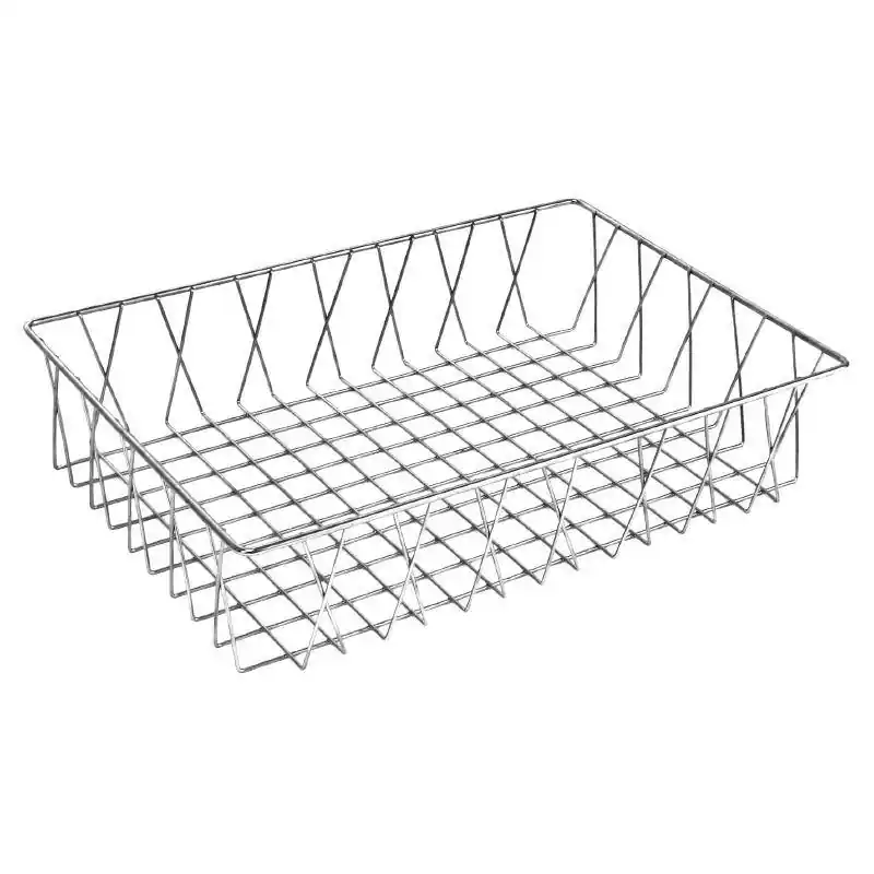 Finale Uitverkoop Mandje Draad RVS - 450x300x100mm