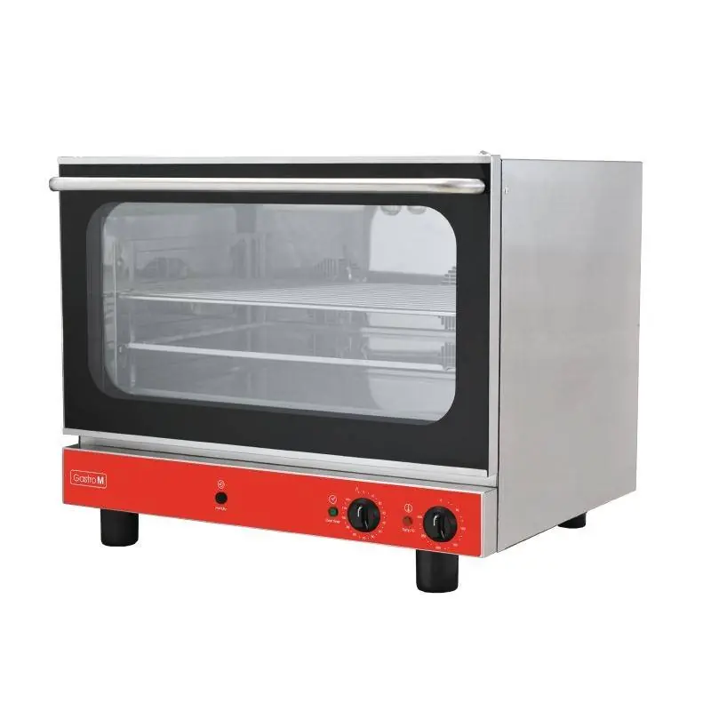 Uitverkoop Convectieoven 4x 600x400mm + Bevochtiger - 400V - 730(b)x598(d)x724(h)mm