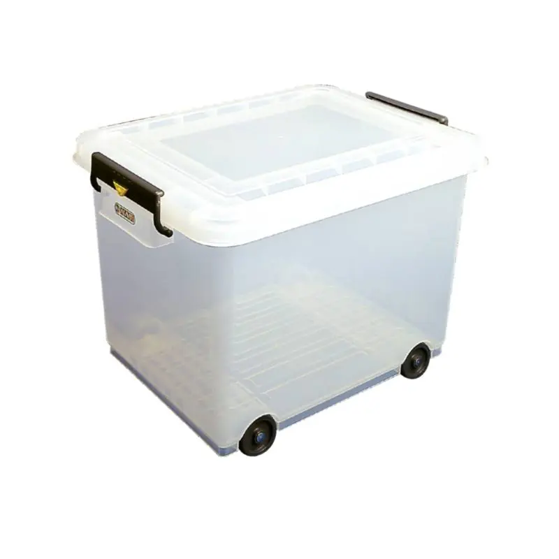 Premium Araven Voorraad Container Mobiel - Met Deksel - 40x53x(H)38cm - 50 Liter