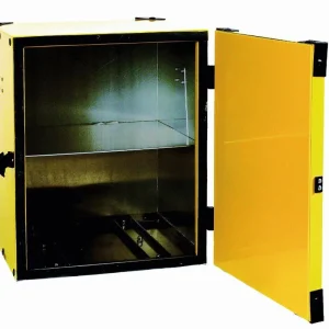 Warmhoud Box Pizza's - Aluminium - Voorzien van een tussenrek - Geel Hete Deal