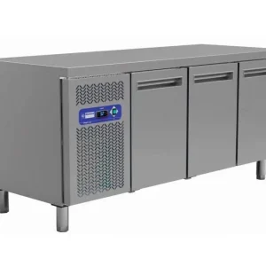 Koelwerkbank - RVS - 3 deurs - 200x60x(h)88cm - 395 Liter Must-Have