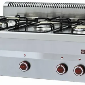 Direct Verzonden Gasfornuis 5 branders -Top- - 900x600x(h)280/400mm