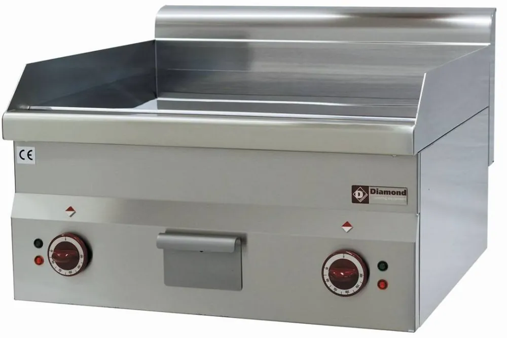 Must-Have Elektrische braadplaat met vlakke plaat -Top- - 600x600x(h)280/400mm