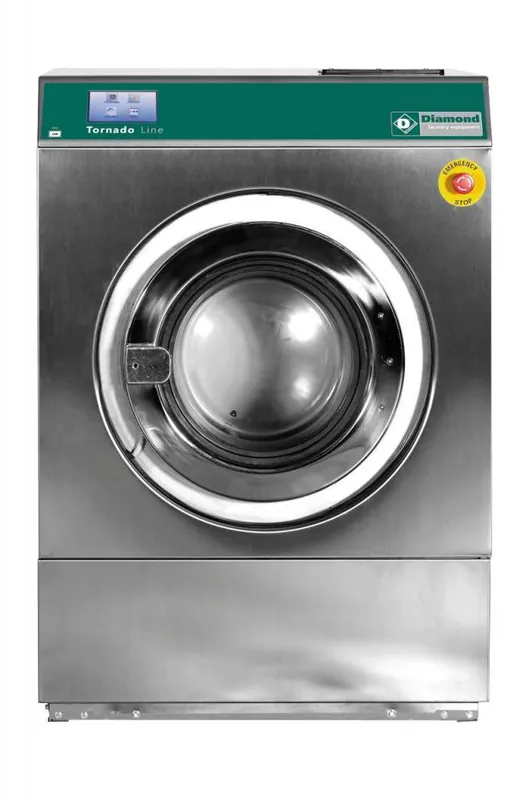 Beste Prijs Hotel Wasmachine 14 kg RVS - Krachtig - 400v - 880x1010x(h)1264mm