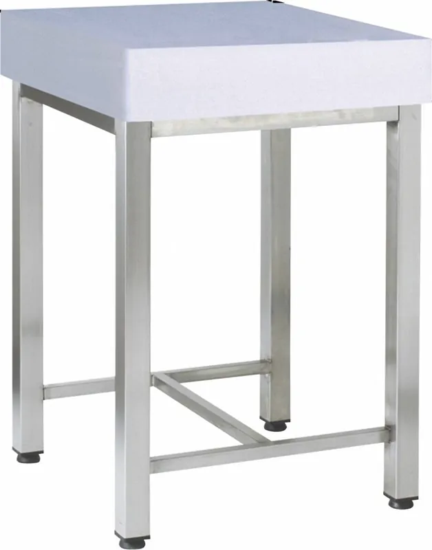 Kunststof Hakblok + RVS Onderstel - 500x700x900(h) - 44 kg Snelle Levering