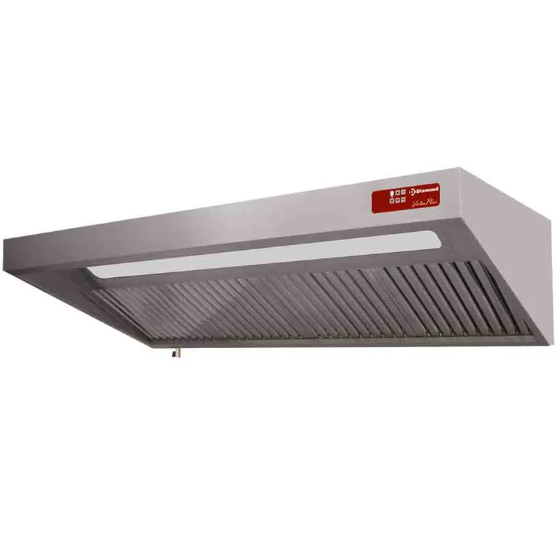 Afzuigkap Compleet met Motor, Verlichting - 1000x900x(h)460mm - Keuze uit 4 Maten Aanbieding