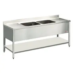 Spoelbak 2000x700(H)x880mm Gereduceerde Prijs