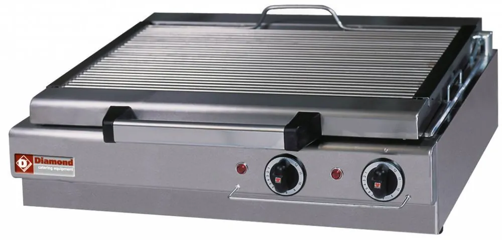 Elektrische stoomgrill, tafelmodel - 700x500x(h)185mm Koopje