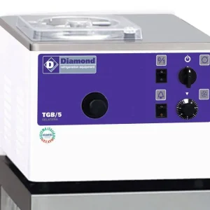 IJsmachine - 5liter/uur - watercondensator - tafelmodel Op = Op