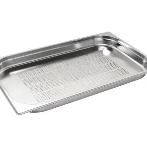 GN-bak - RVS - GN 1/1 - geperforeerd - 3L - (h)20mm Bestel Nu