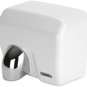Handendroger Wit Staal met draaibare kop - 12-15 seconden - 2500W Populair