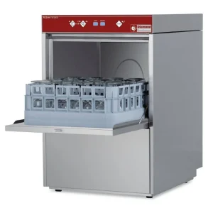 Glazenspoelmachine - 40x40cm - 46x55x(h)70cm - 28cm Laadhoogte - Made in Italy Lage Prijs