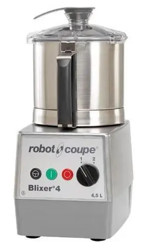 Robot Coupe Blixer 4 - 4,5 Liter - 900W/400V - 2 Snelheden: 1.500 & 3.000 RPM Favoriet