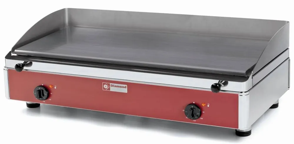 Bakplaat Triple Gas Vlak - 82x51x(H)30,5 cm - 6 Kw Merkproduct