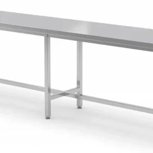 Dagaanbieding RVS Werktafel + Steunbalk HEAVY DUTY 2000(b)x700(d)x885(h)mm