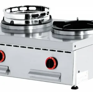 Lage Prijs Gas Wok Fornuis 2 brander Tafelmodel - 2 x 15KW