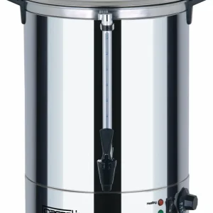 Beperkt Aanbod Heetwaterdispenser RVS - dubbelwandig plus Tapkraan - Ø318mm - 20 Liter