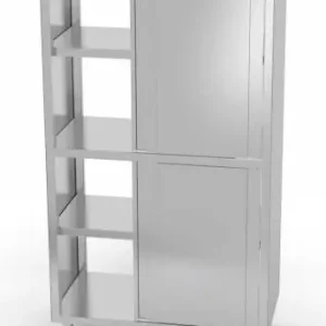 Speciale Aanbieding Opbergkast Dubbelzijdig 800x600x1800(h)mm + 8 Schuifdeuren + 3 Planken HEAVY DUTY