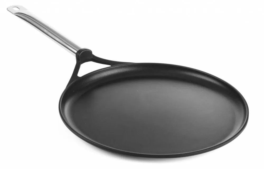 Crepespan gietaluminium 320x30 - met rvs handvat Bestseller