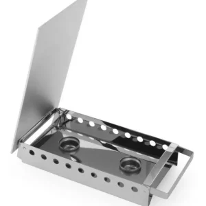 Must-Have Schotelwarmer 2-pits rvs - 330x180x65 mm