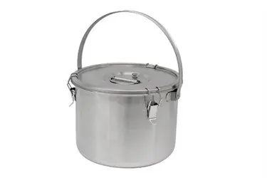 Beperkt Aanbod Thermosteel Soepcontainer - 20 liter - Met beugel - Dubbelwandig RVS AISI 304 - Stapelbaar - Ø36 x (h) 28,5