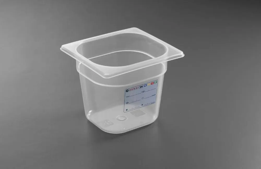 Uitverkoop Voorraaddoos plastic PP GN 1/6 65 mm