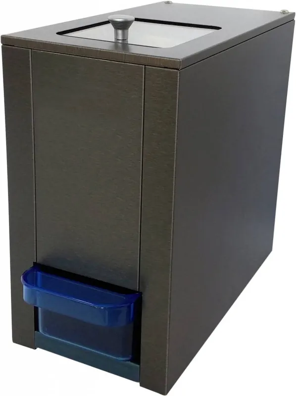 Hoge Kwaliteit IJscrusher - 180kg/u - Voorraad Container 1kg - HEAVY DUTY - 175x330x(h)315mm