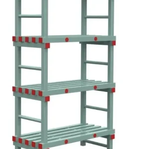 Lage Kosten REA Eurostelling 500mm Diep - (H)1150mm- 4 Schappen - Beschikbaar in 6 Breedtes