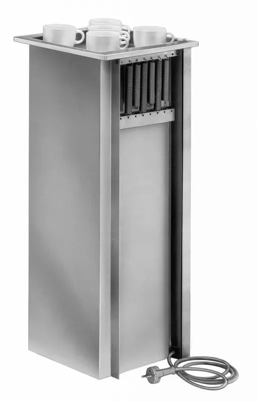 Inbouwstapelaar Verwarmd - Mobile Containing THSG - voor Servies - Stapelunit op Maat Gemaakt Must-Have