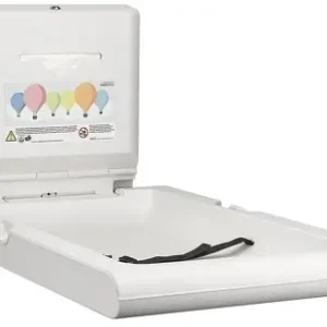 Premium Babyverschoontafel Verticaal - Wit - Opklapbaar Model - 550x890x(H)480mm(Open)
