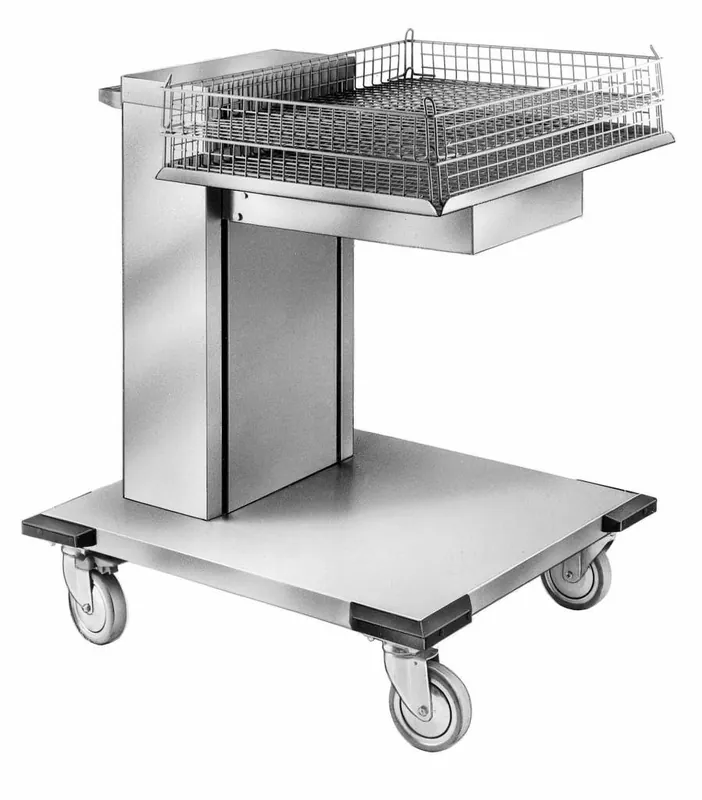 Verrijdbare Stapelaar Onverwarmd - Mobile Containing OX-MS/E - Open Model - Dienbladen - Stapelunit op Maat Gemaakt Express Levering