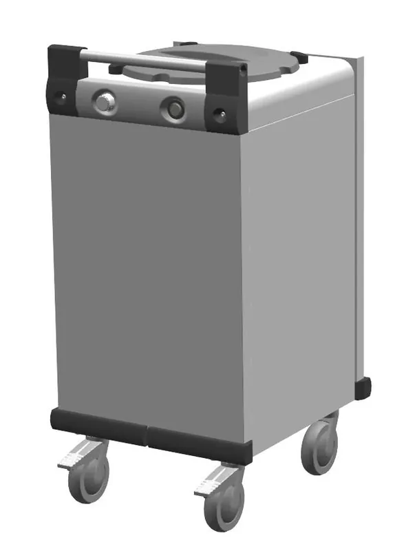 Actieprijs Verrijdbare Stapelaar Verwarmd - Mobile Containing DFR 1 x 310 - Borden 270-308mm