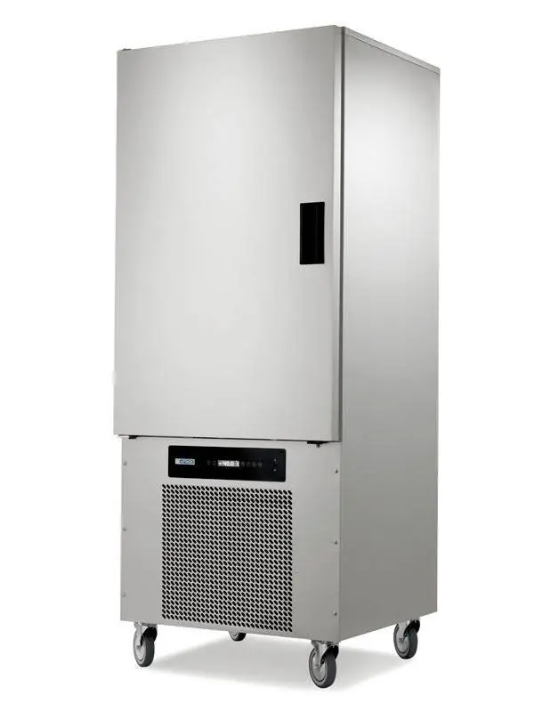 Betrouwbaar Blast Chiller/Snelkoeler/Snelvriezer op Wielen - FASTER 15 - Afinox - 15 Niveaus - Beschikbaar in GN of EN Maat