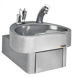 Gratis Retour RVS Handwasbak - Elektronisch - Clinium - Deluxe - 460x436x270mm