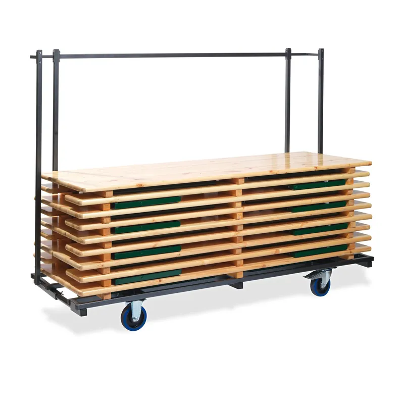Trolley voor Biertafels (20st) Of Bierbanken (40st) Beperkt Aanbod