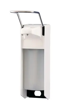 Zeep- & desinfectiemiddeldispenser - 225x94x(h)324mm - 1000ml Lage Prijs