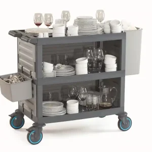 Afruimwagen - 3 Planken - 140x53x(h)99cm Beperkt Aanbod