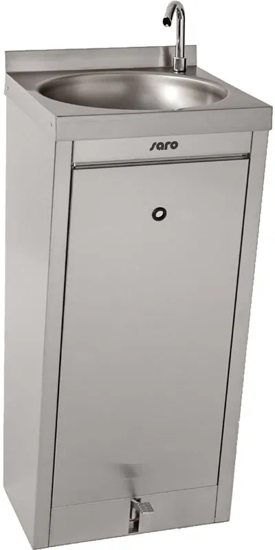 Populair Handwasbak met Voetbediening - 400x400x(H)910mm
