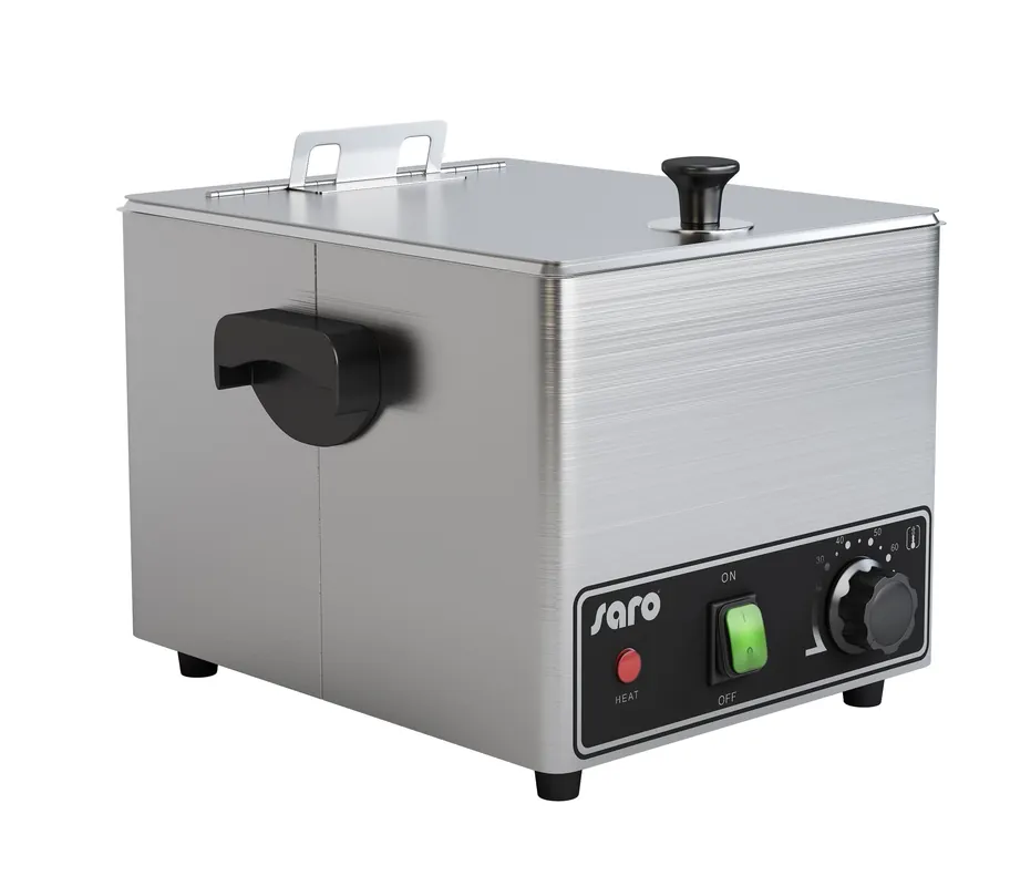 Populair Worstenwarmer met Rooster - 4,6 Liter - 0,9 kW - 260x320x(H)260mm