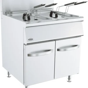 Base 700 Gas Friteuse - 2x 15 kW - 2x 15 Liter - 800x700x(H)900mm Superprijs